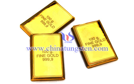 tungsten gold bar for f1 racing