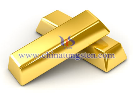 tungsten gold plated bar for emporium anniversary celebration
