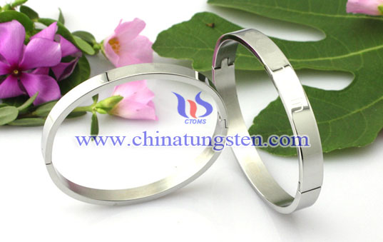 tungsten gold-plated bracelet for wedding anniversary